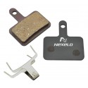 Disc brake pads, semi-metallic, Shimano Deore compatible