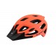 Kask rowerowy CITY MATT,in-mold, siatka, pomarańczowo-czarny, roz:L (58-61cm) [PROMOCJA]
